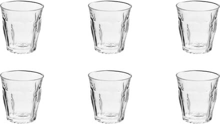Duralex Picardie Waterglas 250ml - 6 stuks - Transparant Gehard glas