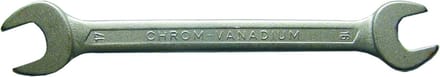Dubbele steeksleutel 00101SB SW 6 mm 7 mm premium chroom vanadium mat verchroomd