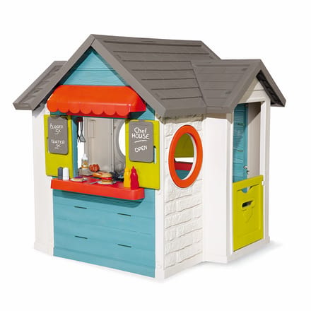 Smoby 810403 Chef House speelhuis, keuken en winke