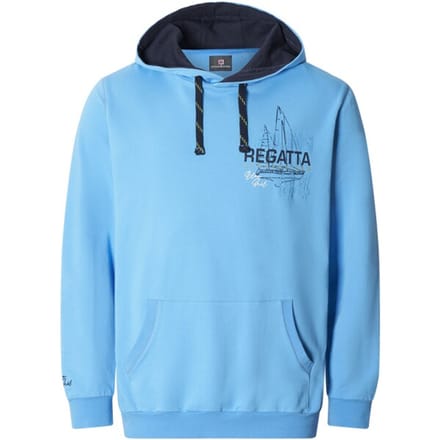 Jan Vanderstorm herren Sweatshirt - 68/70 - blauw - Plus Size