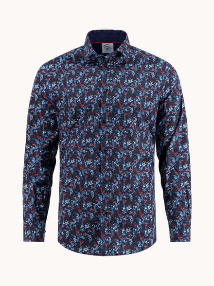 A Fish Named Fred Shirt pheasant Navy (32.014.604)