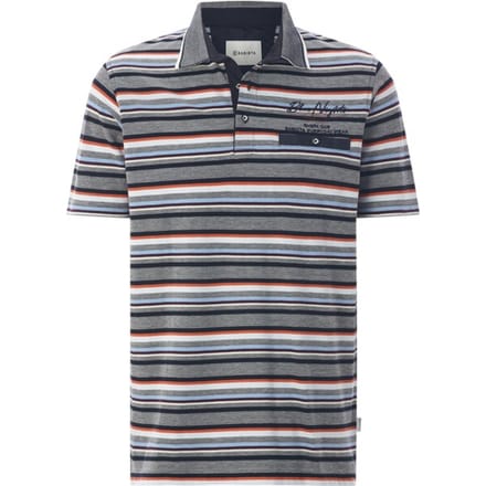Babista herren Poloshirt - 52/54 - donkerblauw - Plus Size