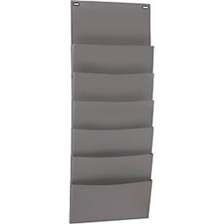 Insteekbord hangend model, PP, A4 liggend, 6 vakken