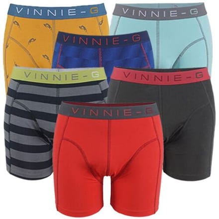 Vinnie-G Boxershort Verrassingspakket 6-pack -S