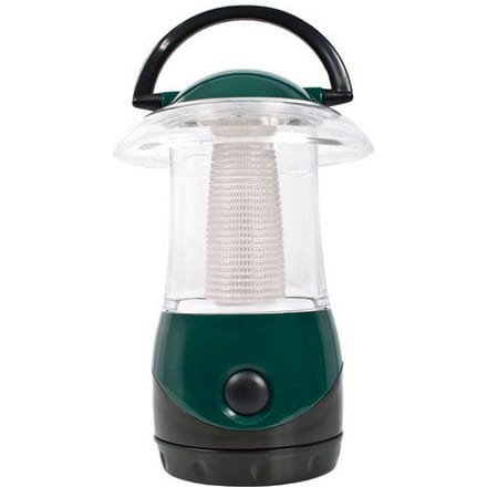 Trespass Embers 4 LED Batterij Lichtgewicht Lantaarn (Donkergroen)