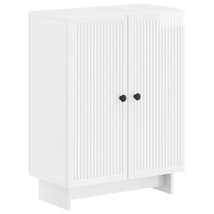 vidaXL - Badkamer - Opbergkast - EDE - Hoogglans - Wit - 59,5 - x - 31 - x - 80 - cm