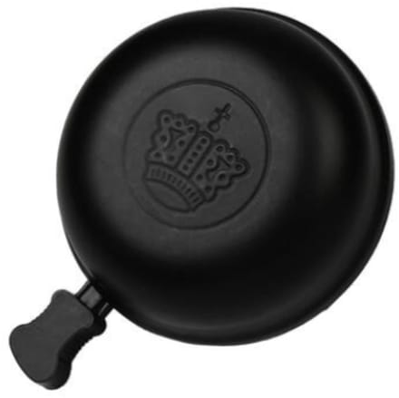 Benson Stijlvolle fietsbel - aluminium - mat zwart - Ø 54 mm - helder geluid