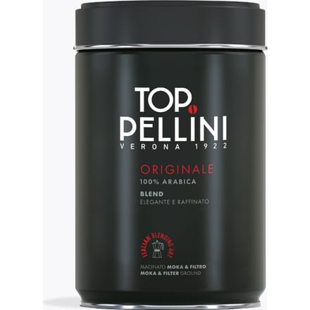Pellini Top Originale 100% Arabica gemalen 250g blik