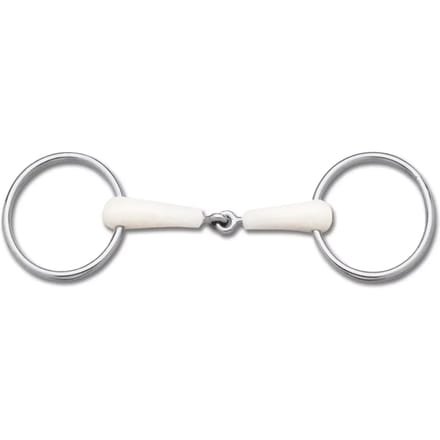 Mors 2 ringen voor gebroken paarden Happy Mouth