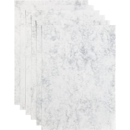 Papicolor - Kopieerpapier A4 200gr 6vel marble grijs