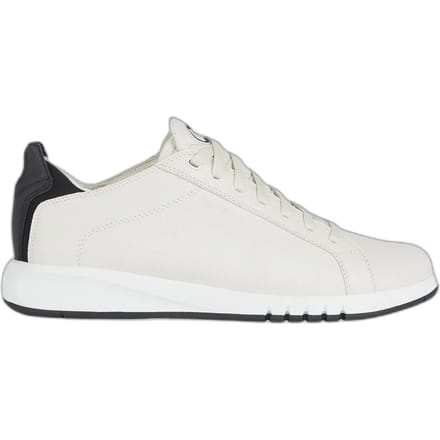 GEOX AERANTIS HEREN Sneakers - WIT/ZWART - Maat 46