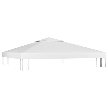 vidaXL - Prieeldak - 2-laags - 310 - g/m² - 3x3 - m - wit