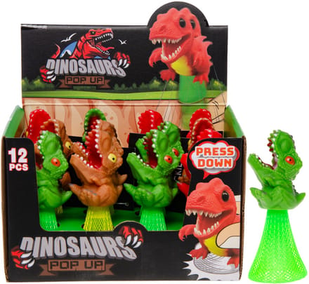Duckiez pop up spring dinosaurus - 1 stuk