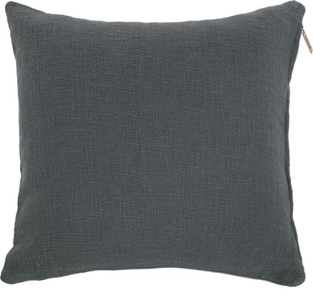 Tiseco - Kussen (gevuld) COTTON SLUB - met rits - 60x60 cm - Grijs