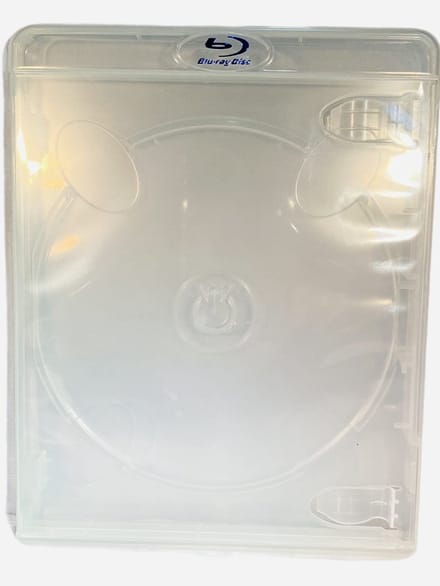 Dailygoody - Vervangingscases - Set van 5 - Transparant - Blu-ray