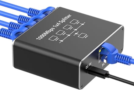 Lexium Netwerk Splitter - Netwerk Switch - Netwerkswitch - Internet Splitter - Ethernet Splitter