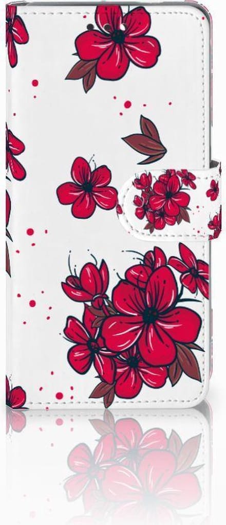 Nokia 3.1 (2018) Hoesje Blossom Red
