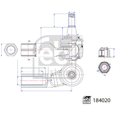 Spoorstangeind FEBI BILSTEIN 184020