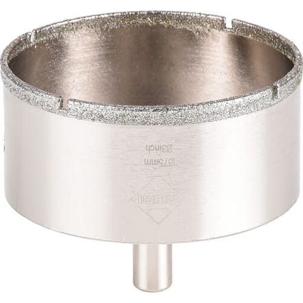 Rubi diamantboor nat 75mm
