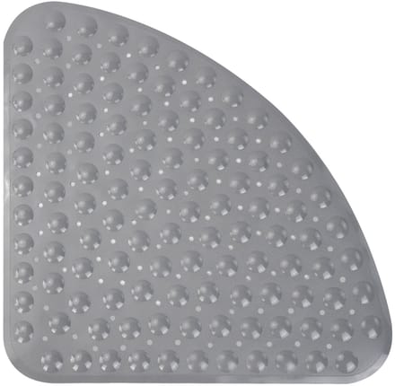Badmat, douchemat, antislip, vierkant rubber, douchemat, grote sector, antislipmat, douchemat met sterke, sneldrogende zuignappen, 54 x 54 cm