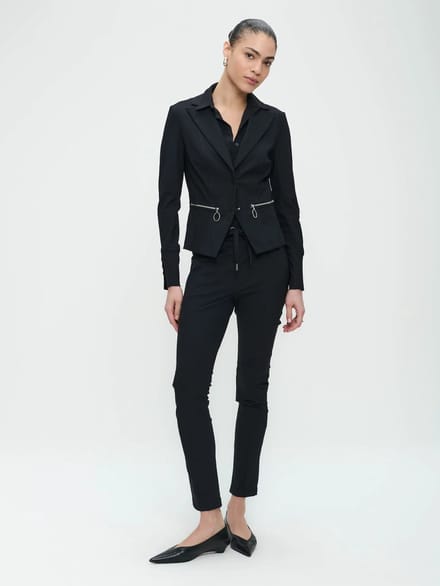 Blazer Milano Technical Jersey | Black - Black / XXS