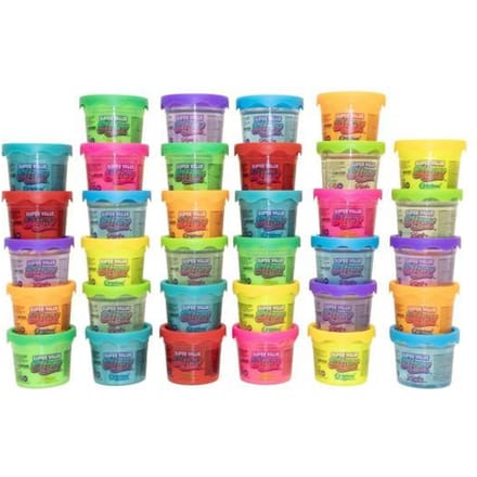 Slimy Super XXL Slime Box 34 potjes 56gr Spelen met slijm