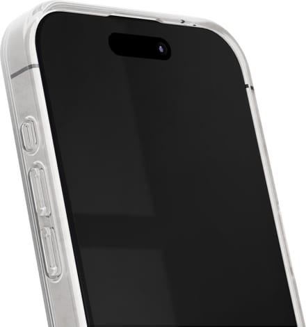 iDeal of Sweden Clear Case Mid met magnetische ring geschikt voor iPhone 15 Pro Max Rainbow