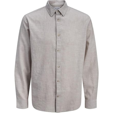 Jack & Jones Heren Overhemd regular fit Bruin XL Volwassenen