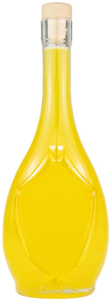 Bimberek IRYS - Glazen Fles - 500 ml - Voor Dranken - Met Kurk