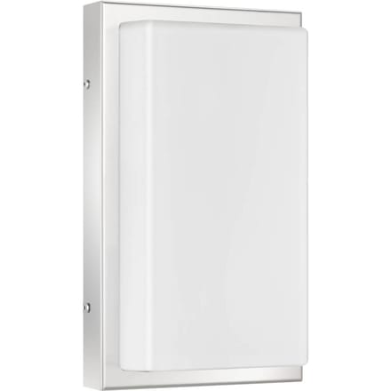 LCD Buitenwandlamp Julea, roestvrij staal, bewegingsmelder
