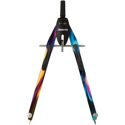 Aristo snelverstelpasser - Trendy - lengte 17cm - diameter 340mm - Dark Iris - met reservepotloden - AR-552815