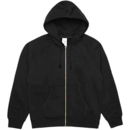 Hooded sweatshirt met rits Nudie Jeans Gunde Logo