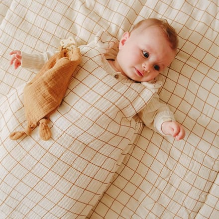 Cocoeko - Baby Slaapzak - 0-3m (55 cm) - 4 Seasons (TOG 2.0) - Camel ruit