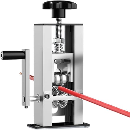 Automatische Striptang - Draadstripper Machine - Koperdraad Strippen - Verstelbare Instellingen - 1-25 mm - Zilverkleurig