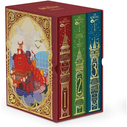 Harry Potter 1-3. Boxset. MinaLima-editie