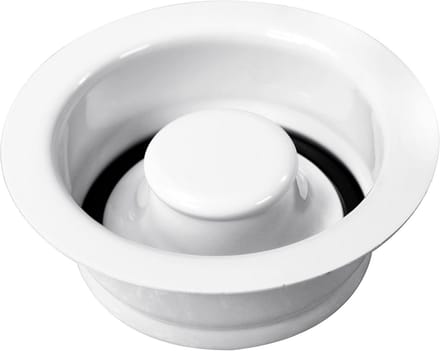 Universele Afvalstop en Stopper Set voor 3-Bout Afvalvermaler - Wit