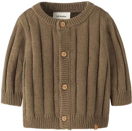 Lil' Atelier Baby Vest gebreid