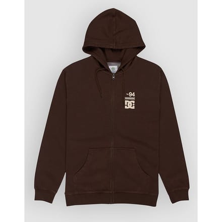 DC Chopper Zip Hoodie bruin