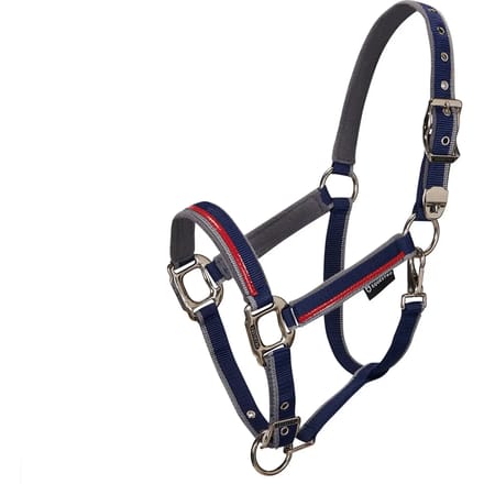 Nylon halster en longe voor paard in nylon Equestro