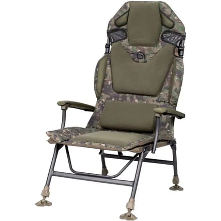 Trakker Levelite Longback Chair Camo - Karperstoel