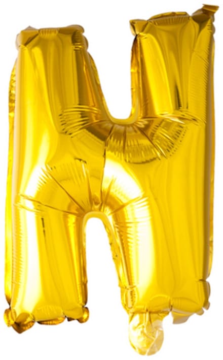 Folie Ballon Letter 40″ N - Goud
