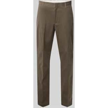 Tapered broek van mini-corduroy, model 'PERIN'