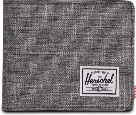 Hank RFID - Raven Crosshatch / Herenportefeuille met RFID blocking layer / Beperkte Levenslange Garantie / Grijs