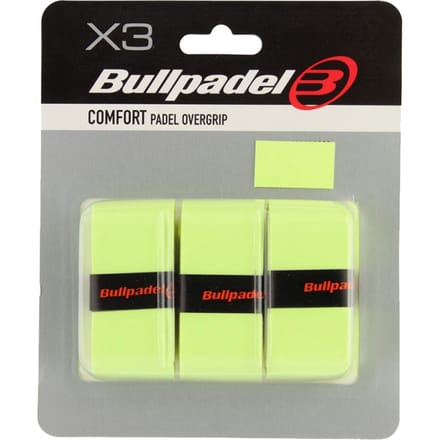 Bullpadel Pro Overgrip 3-pack Yellow Comfort