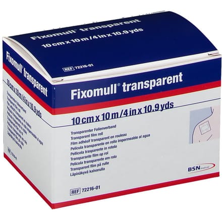 Fixomull Fixatieverband 10cm x 10m 1 Pleister
