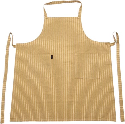 Pinstripe Schort geel 75x90cm
