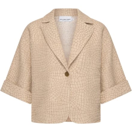 Helena Hart Blazer pien croco 7733 sand