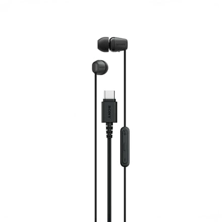 Sony IER-EX15C – In-ear USB-C oordopjes met microfoon - Zwart