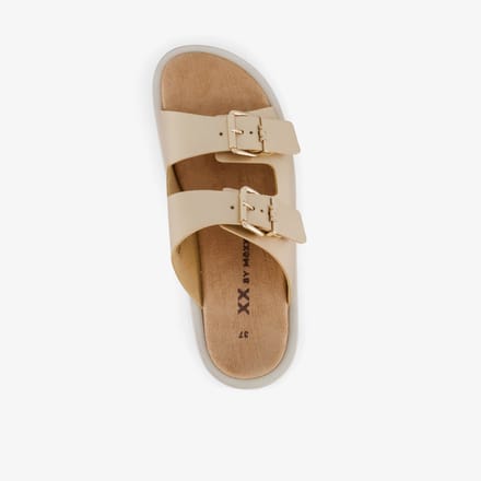 XX by Mexx dames slippers goud - Maat 39