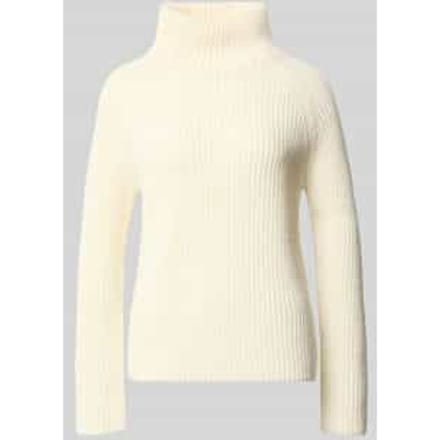 Gebreide pullover met opstaande kraag, model 'ARWEN'